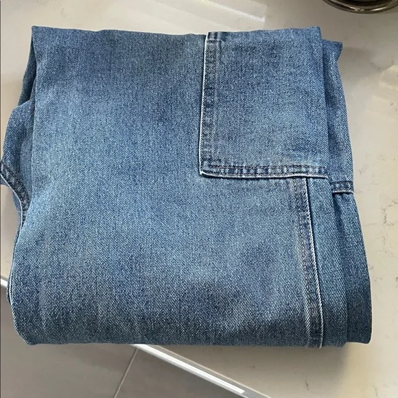 H&M  Cargo high waist wide leg jeans - Picture 14 of 16